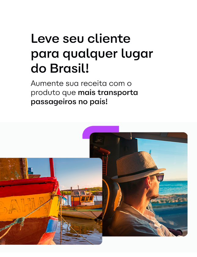 Leve seu cliente para qualquer lugar do Brasil